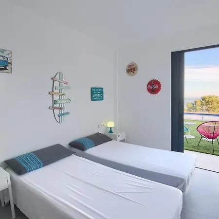 Villa 6 Bedroom With Sea Views & Pool In Sa Riera, *